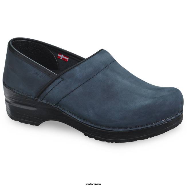 men_pro_oiled_leather_ink_sanita_shoes_446p185.jpg Men Pro. Oiled Leather Ink Sanita Shoes 446P185 - Image 1