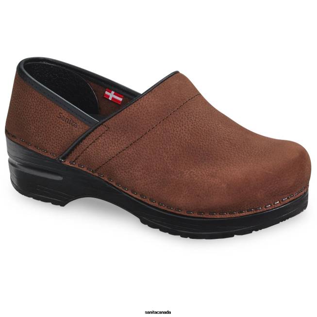 men_pro_textured_oil_antique_brown_sanita_shoes_446p187.jpg Men Pro. Textured Oil Antique Brown Sanita Shoes 446P187 - Image 1