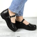 Women Clare Black Sanita Shoes 446P20 - Image 3