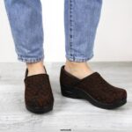 Women Original Brown Sanita Shoes 446P82 - Image 2
