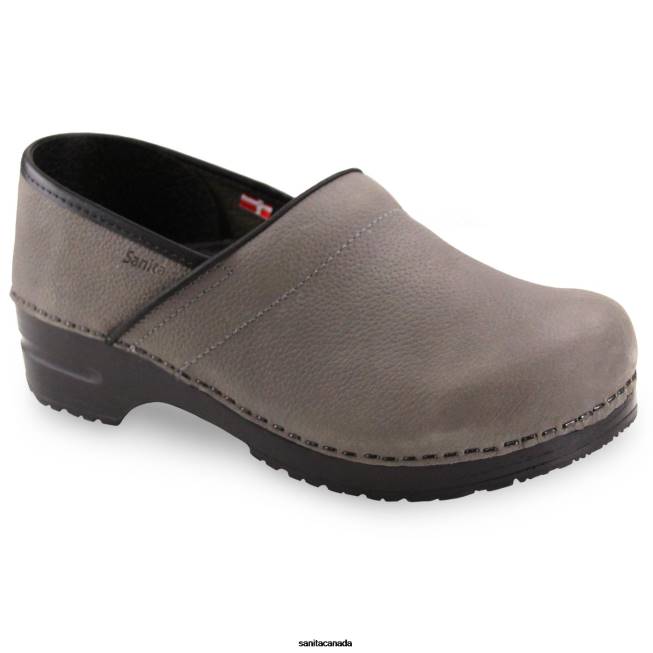 Men Pro. Textured Oil Grey Sanita Shoes 446P189