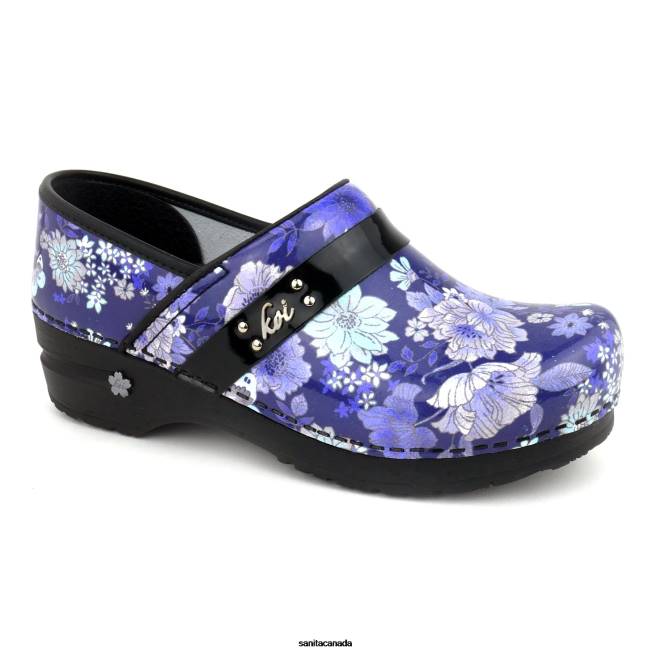 Women Butterfly Melody Blue Sanita Shoes 446P14