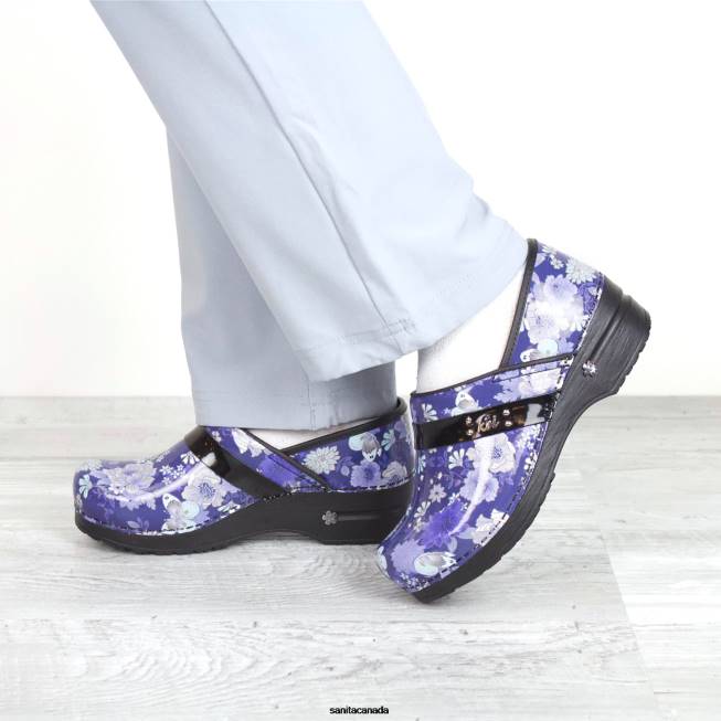 Women Butterfly Melody Blue Sanita Shoes 446P14