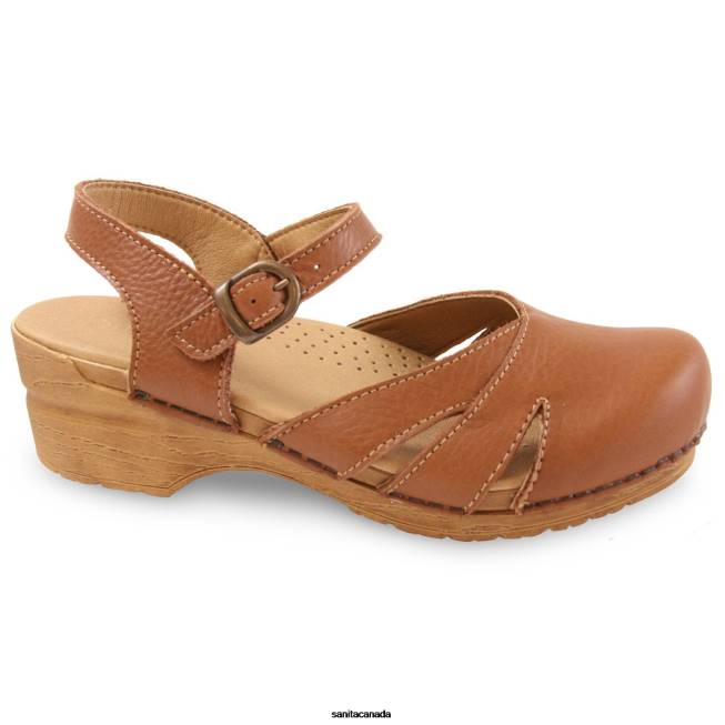 Women Margrethe Chestnut Sanita Shoes 446P59