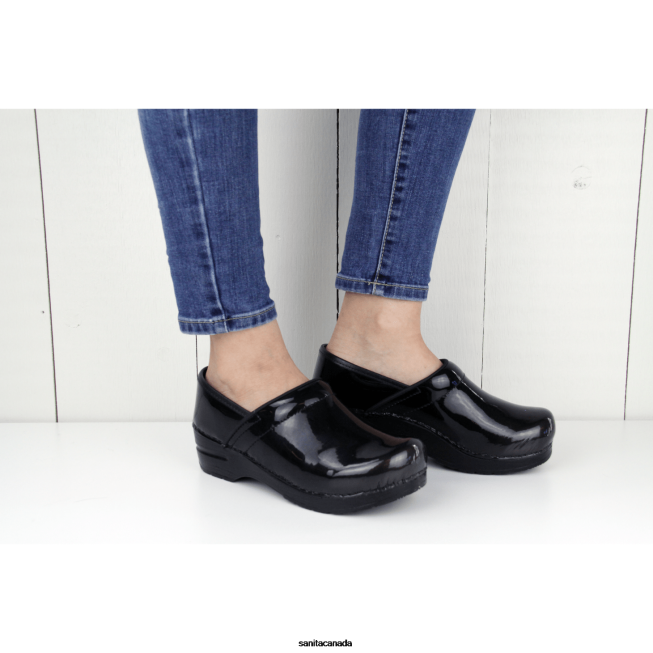 Women Milan Black Sanita Shoes 446P64