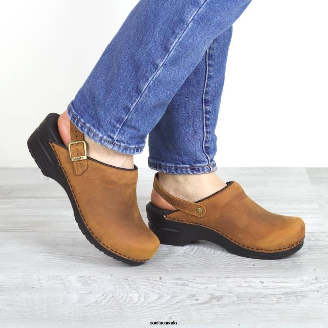 Women Morse Chestnut Sanita Shoes 446P69