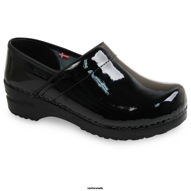 Women Pro. Patent Black Sanita Shoes 446P102