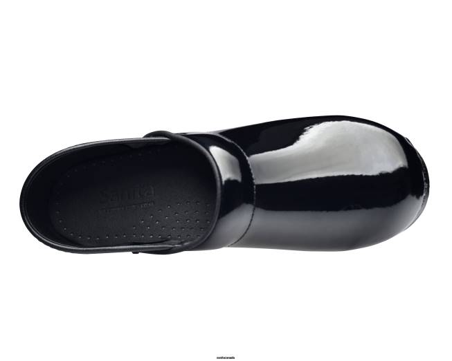 Women Pro. Patent Black Sanita Shoes 446P102