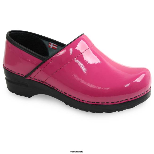 Women Pro. Patent Fuchsia Sanita Shoes 446P104