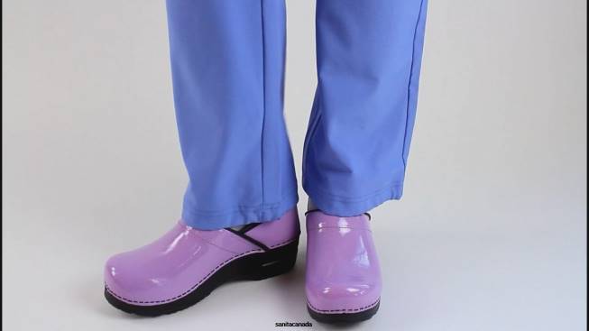 Women Pro. Patent Lilac Sanita Shoes 446P105