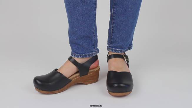 Women Sansi Black Sanita Shoes 446P132