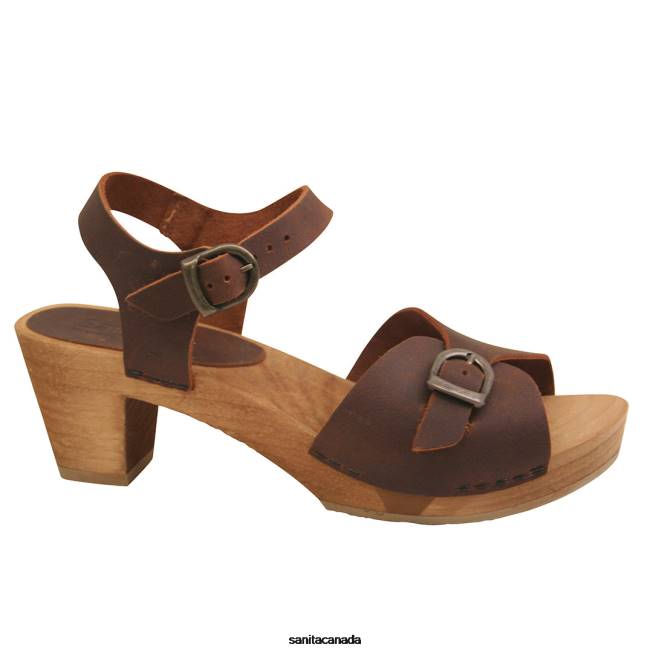 Women Tiana Chestnut Sanita Shoes 446P136