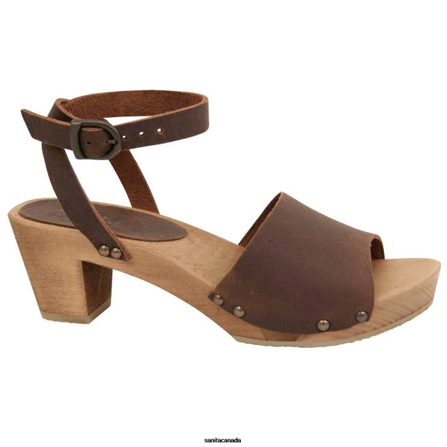 Women Yara Chestnut Sanita Shoes 446P137