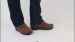 Men Pro. Textured Oil Antique Brown Sanita Shoes 446P187 - Image 5