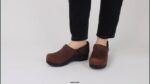 Men Spencer Antique Brown Sanita Shoes 446P190 - Image 3