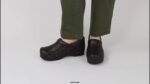 Women Gaia Antique Brown Sanita Shoes 446P43 - Image 3