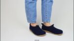 Women Lodge Shoe Navy Sanita Shoes 446P176 - Image 4