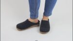 Women Lodge Slide Charcoal Sanita Shoes 446P161 - Image 2