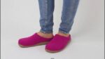 Women Lodge Slide Fuchsia Sanita Shoes 446P163 - Image 2