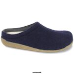 Women Lodge Slide Navy Sanita Shoes 446P173