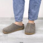 Women Lodge Slide Stone Sanita Shoes 446P174 - Image 2