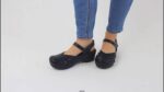 Women Margrethe Black Sanita Shoes 446P58 - Image 2
