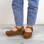 Women Margrethe Chestnut Sanita Shoes 446P59 - Image 2