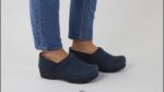Women Pro. Oiled Leather Ink Sanita Shoes 446P99 - Image 2