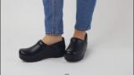 Women Pro. PU Black Sanita Shoes 446P108 - Image 2