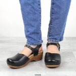 Women Sansi Black Sanita Shoes 446P132 - Image 3