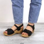 Women Sorrento Black Sanita Shoes 446P133 - Image 2