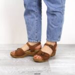 Women Sorrento Chestnut Sanita Shoes 446P134 - Image 2